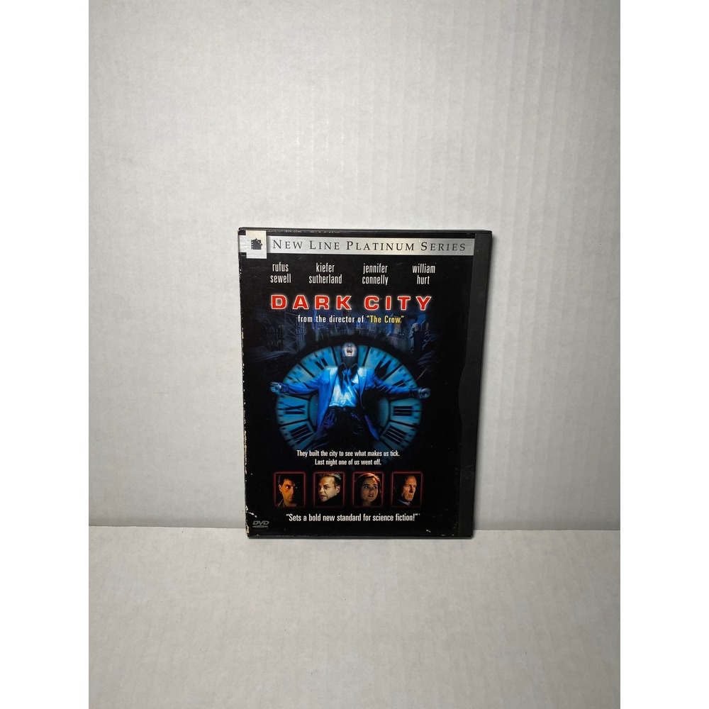 Dark City DVD New Line Platinum Series Sci-Fi Noir Rufus Sewell 1998 Movie